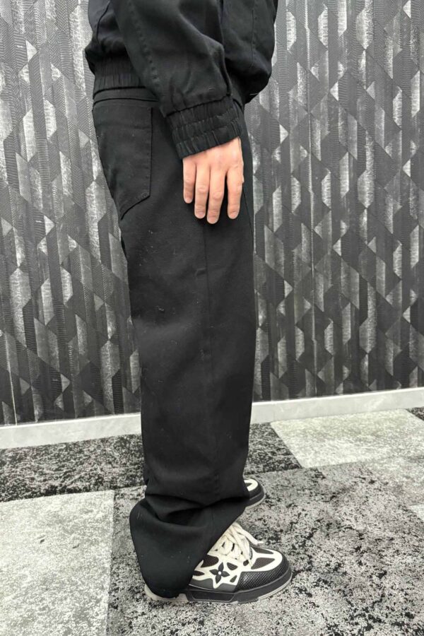 Coordinato Jeans Total Black - immagine 2