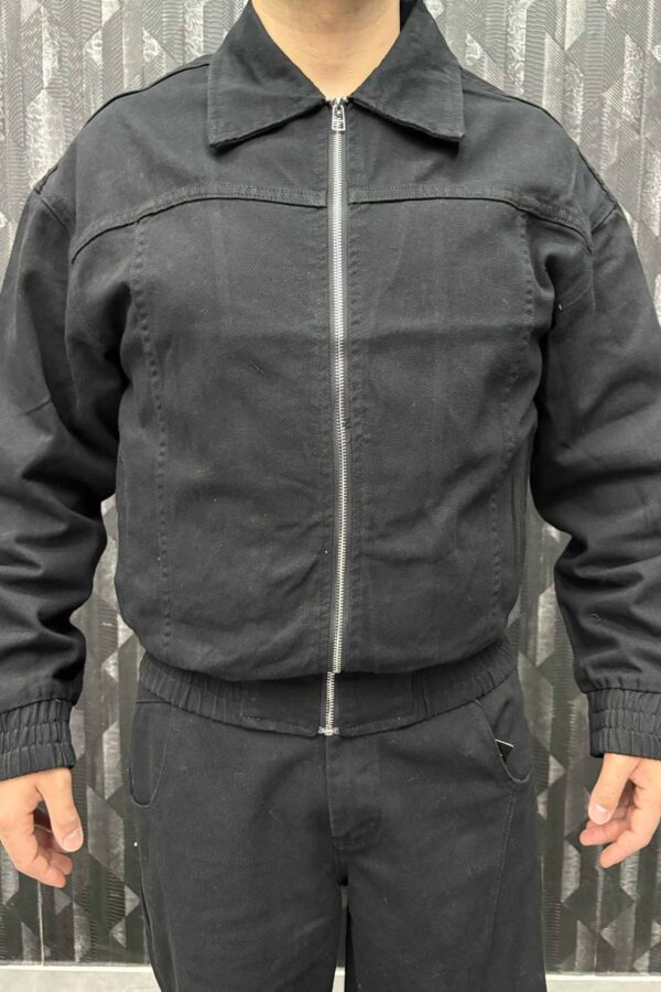 Coordinato Jeans Total Black - immagine 3