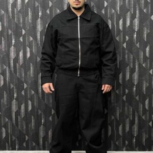 Coordinato Jeans Total Black