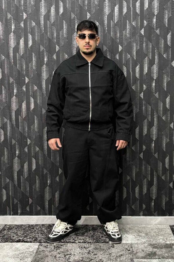 Coordinato Jeans Total Black