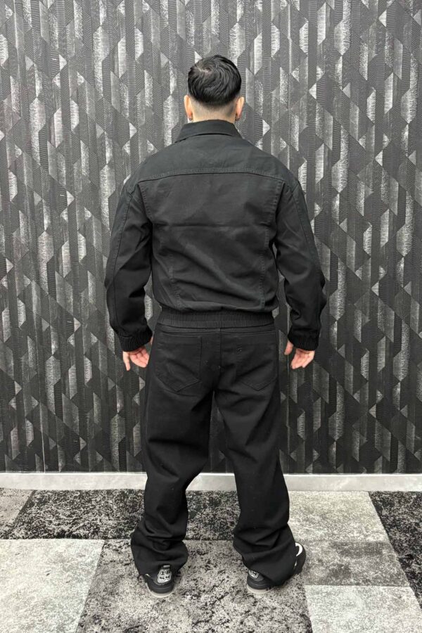 Coordinato Jeans Total Black - immagine 4
