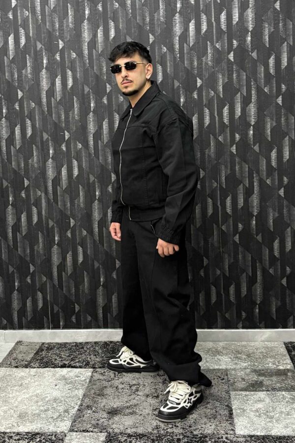 Coordinato Jeans Total Black - immagine 5