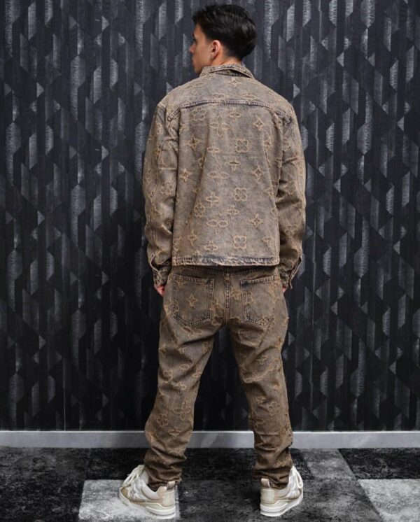 Coordinato jeans sabbiato - immagine 4
