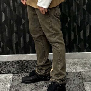 Jeans Cianotic Flare sabbiato