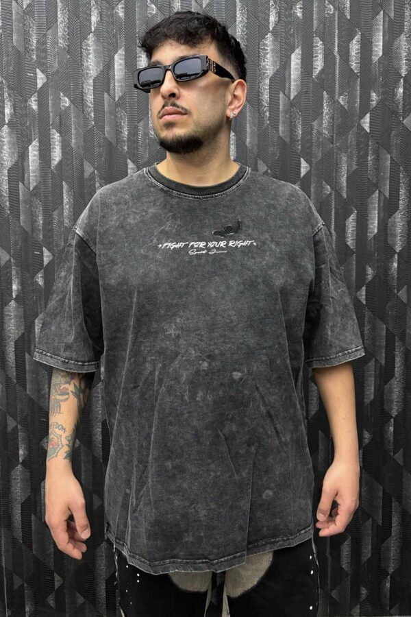 T shirt marmorizzata
