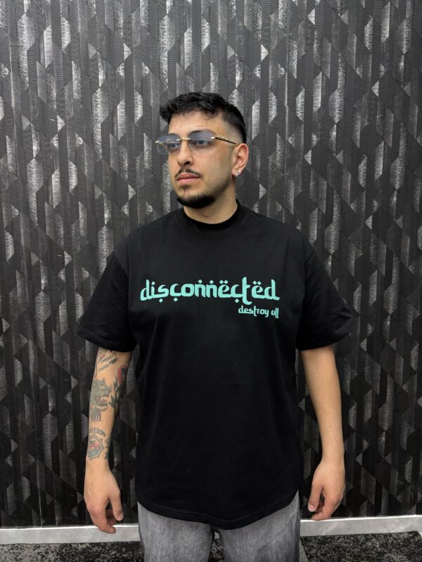 T-shirt Nera e Tiffany