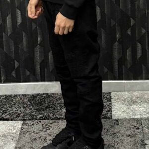 Jeans Biker nero
