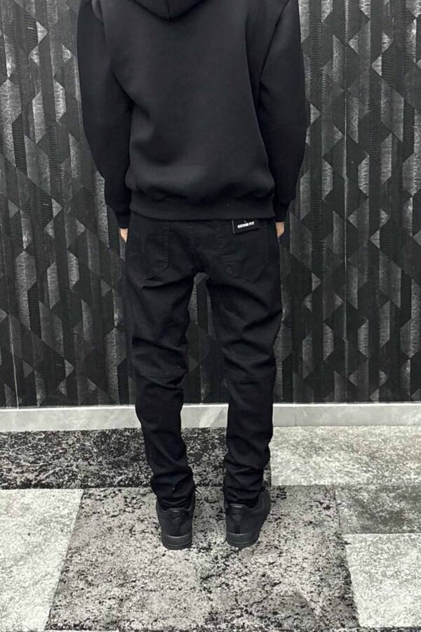 Jeans Biker nero - immagine 2