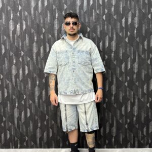 COORDINATO JEANS CON ZIP